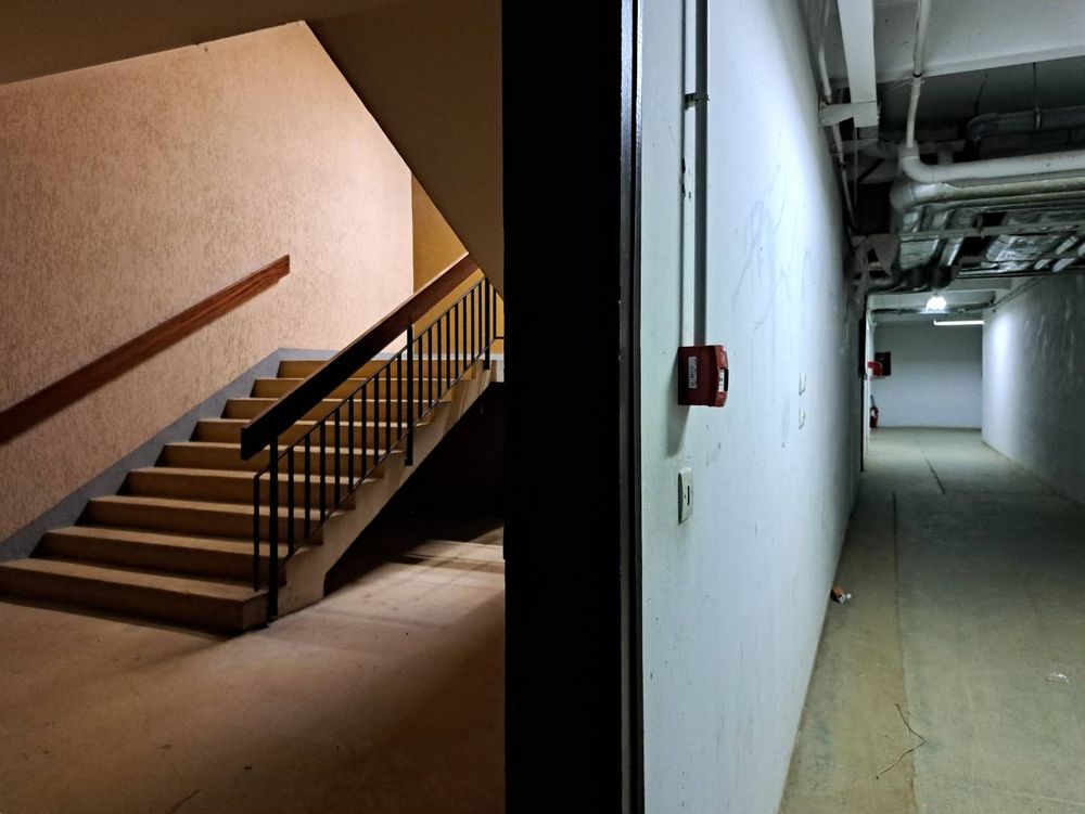 Le sous-sol du bâtiment Facteur Cheval.