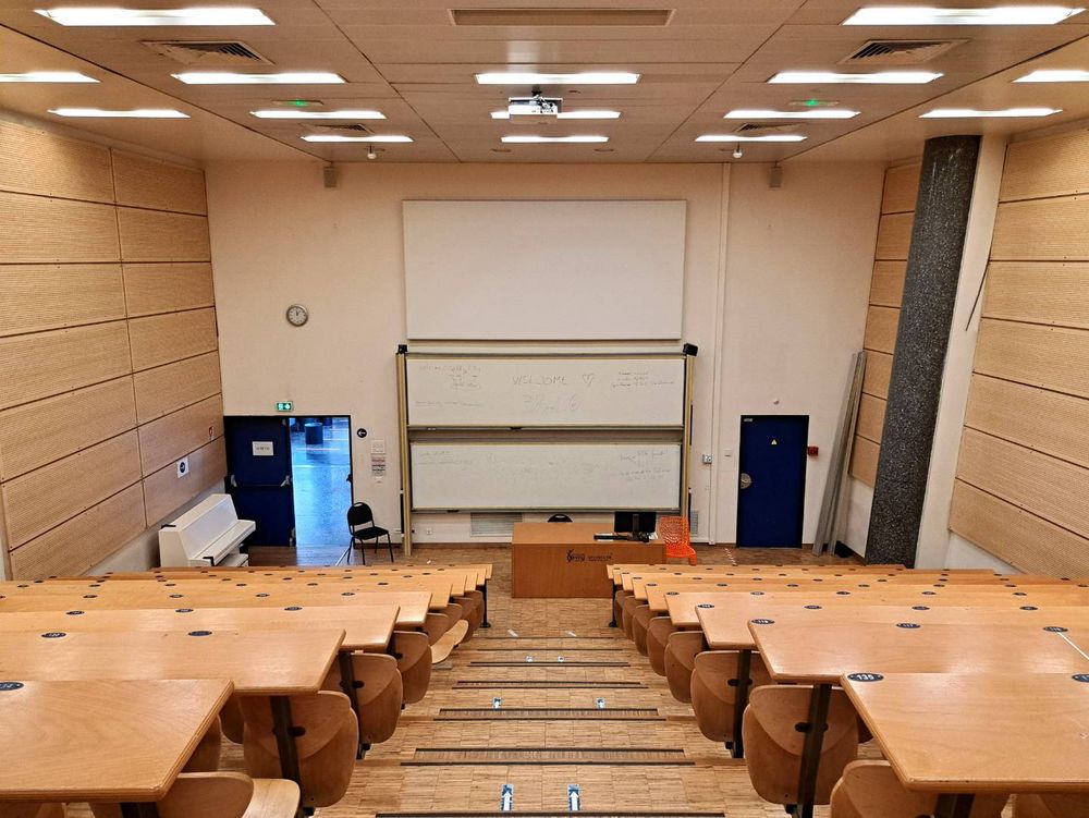 L'intérieur du Petit Amphi.