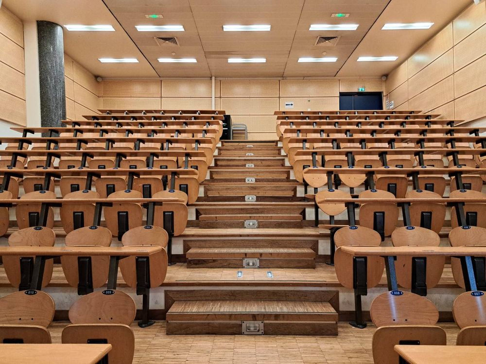 L'intérieur du Petit Amphi.