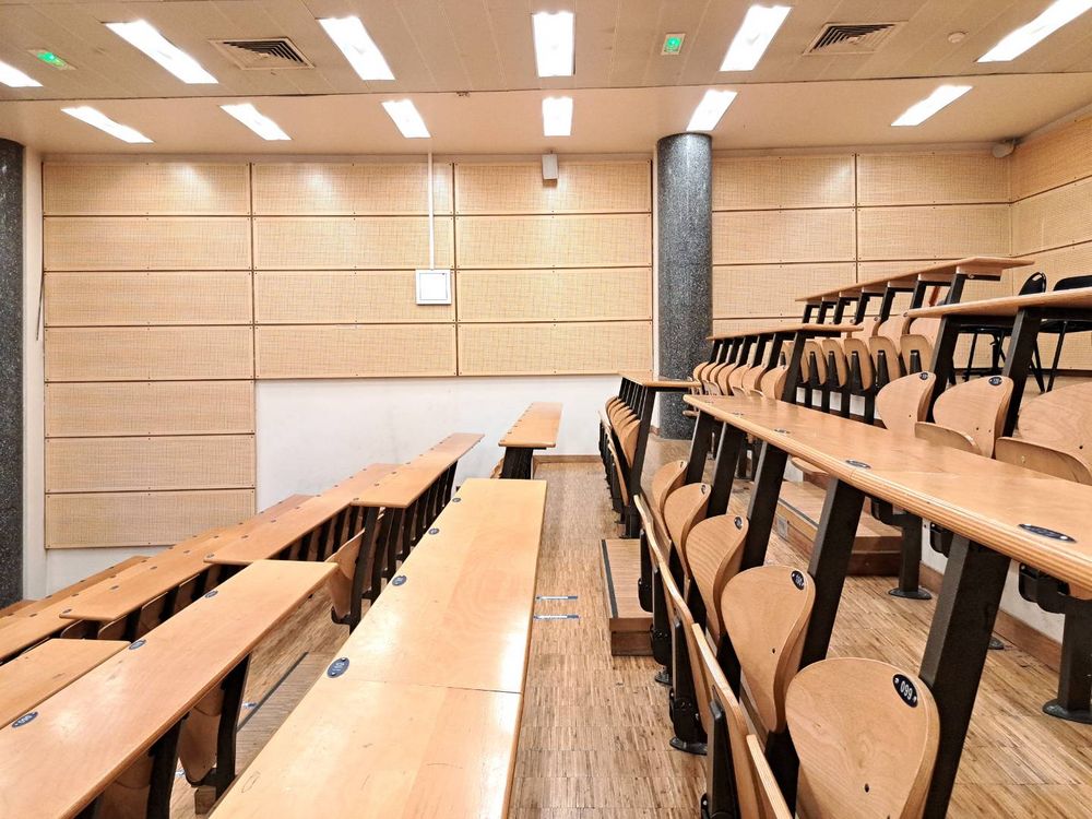 L'intérieur du Petit Amphi.