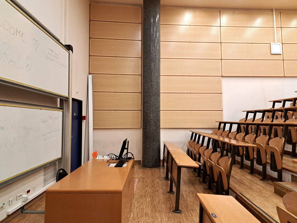L'intérieur du Petit amphi