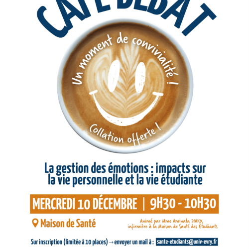 Café-débat : Gérer ses émotions