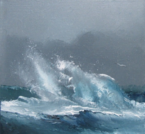 Photo de Peinture illustrant une tempête