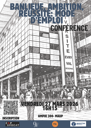 Conférence « Banlieue, ambition, réussir : mode d'emploi ».