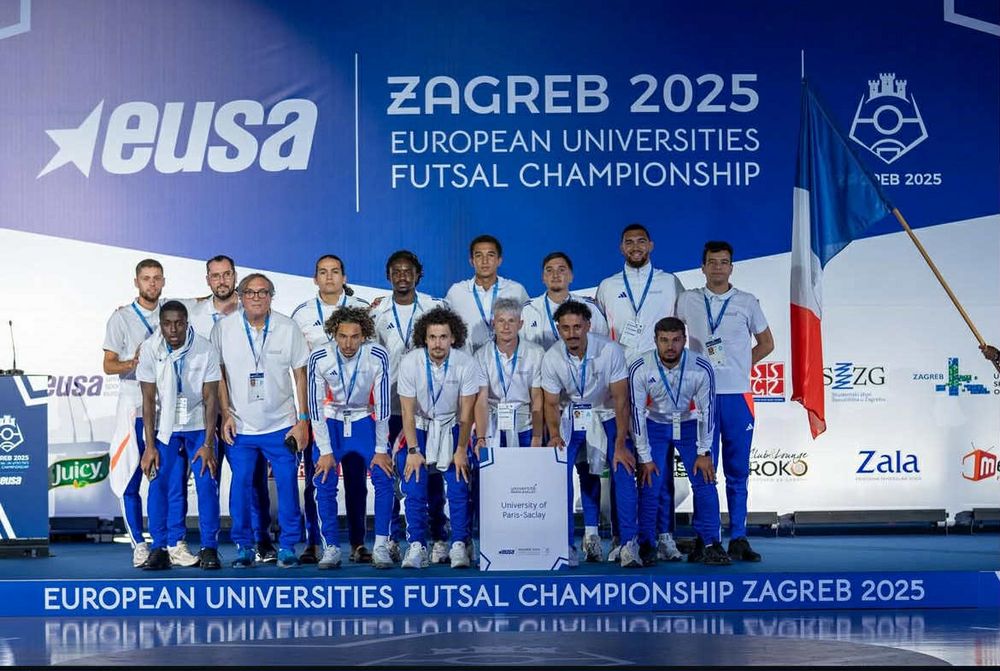 Championnat d'Europe universitaire Futsal 2025 à Zagreb en Croatie