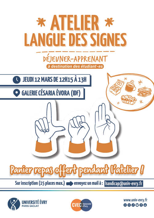 Atelier Langue des signes française