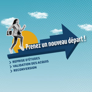 La formation continue permet d'accéder à une reprise d'etudes ou une validation des acquis voir même une reconversion.