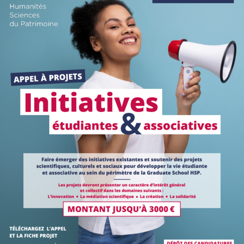 Appel à projets : Initiatives étudiantes et associatives