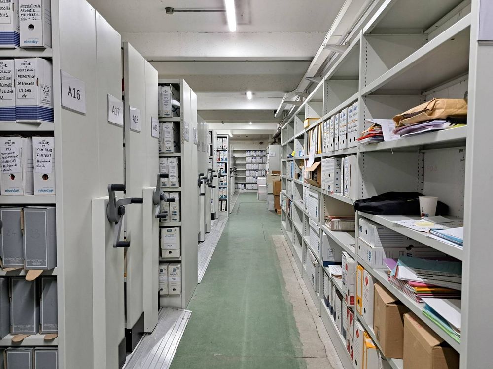 Les archives du bâtiment Facteur Cheval.