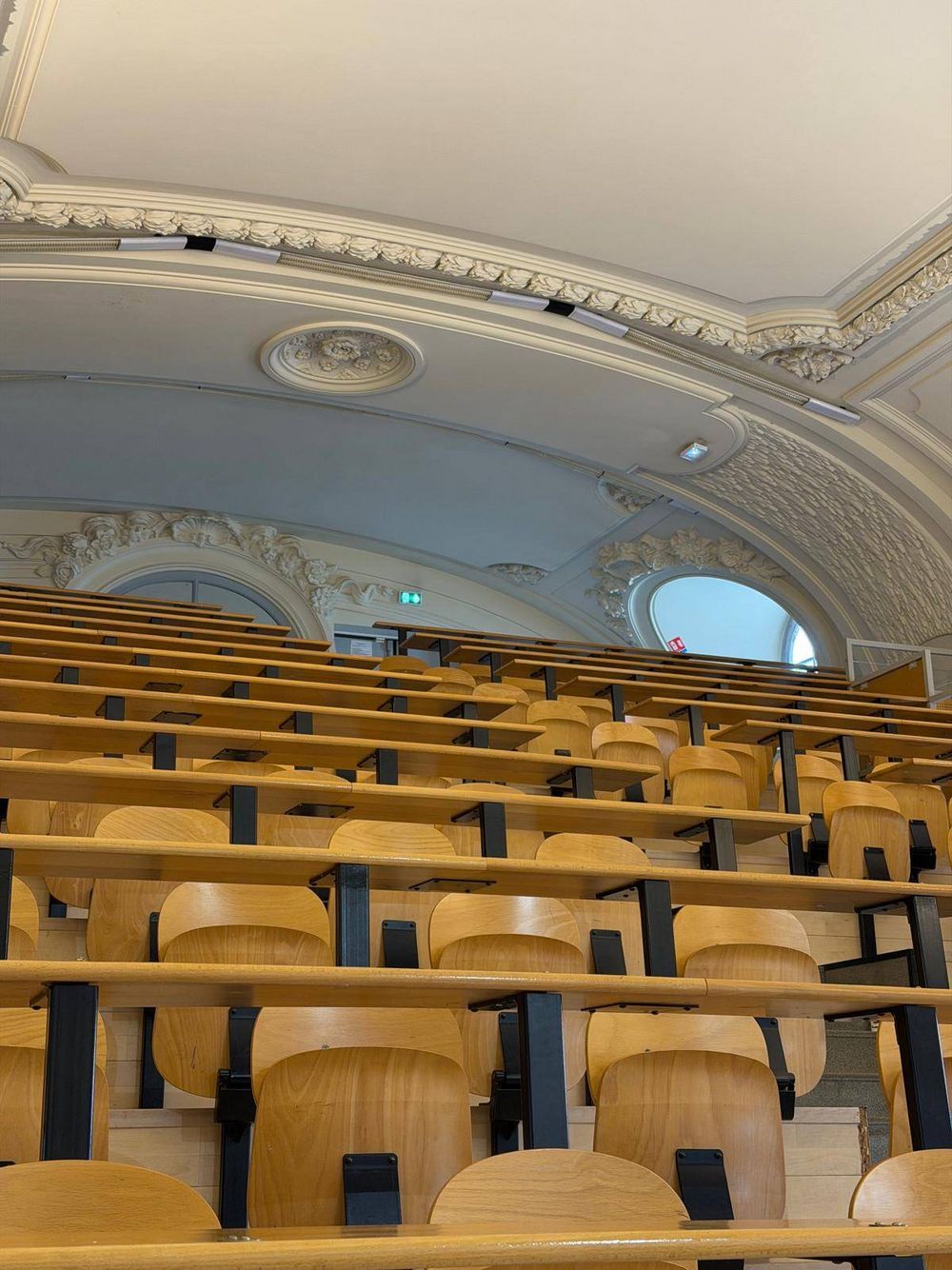 Vue intérieure de l'amphi