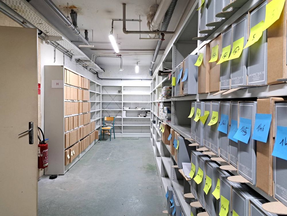 Les archives du bâtiment Facteur Cheval.