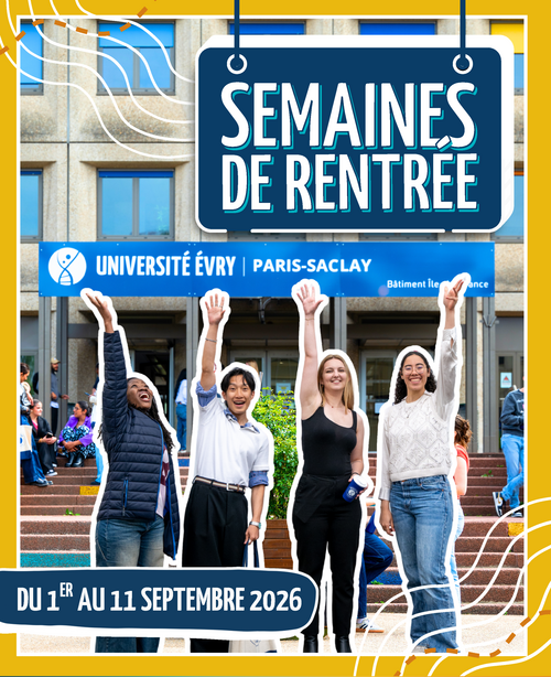 Semaines de rentrée des L1, DEUST1, BUT1 2026