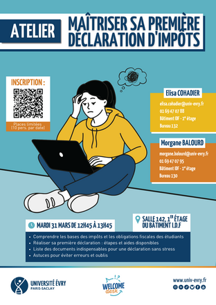 Atelier : Maîtriser sa 1ère déclaration d'impôts