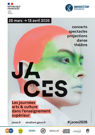 Jaces 2026 : l'art et la culture à l'honneur à l'Université Évry Paris-Saclay