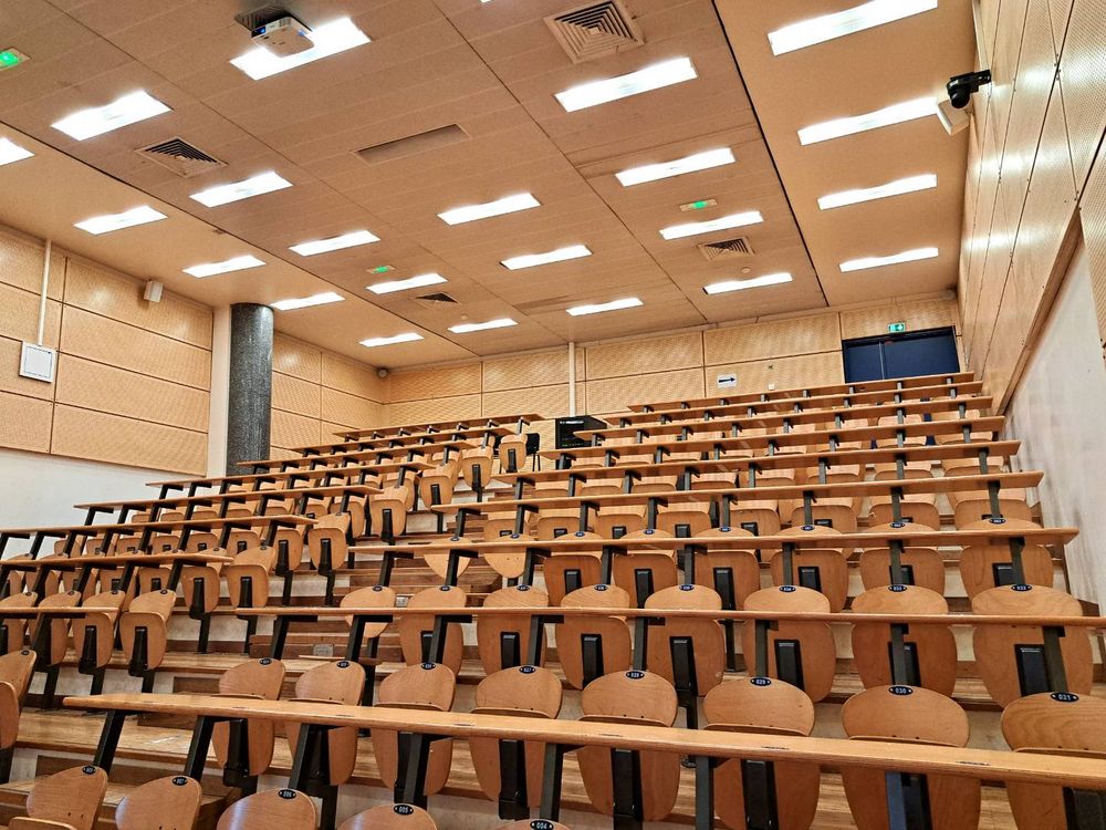 L'intérieur du Petit Amphi.