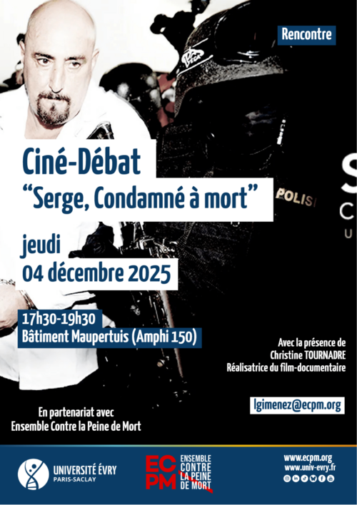 Ciné-débat : "Serge, condamné à mort"