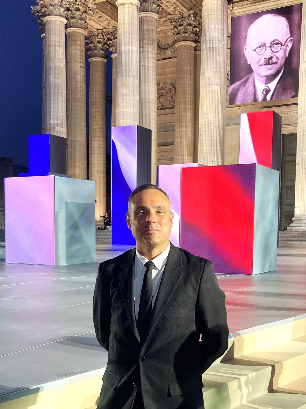 Cérémonie d'entrée au Panthéon de Marc et Simonne Bloch